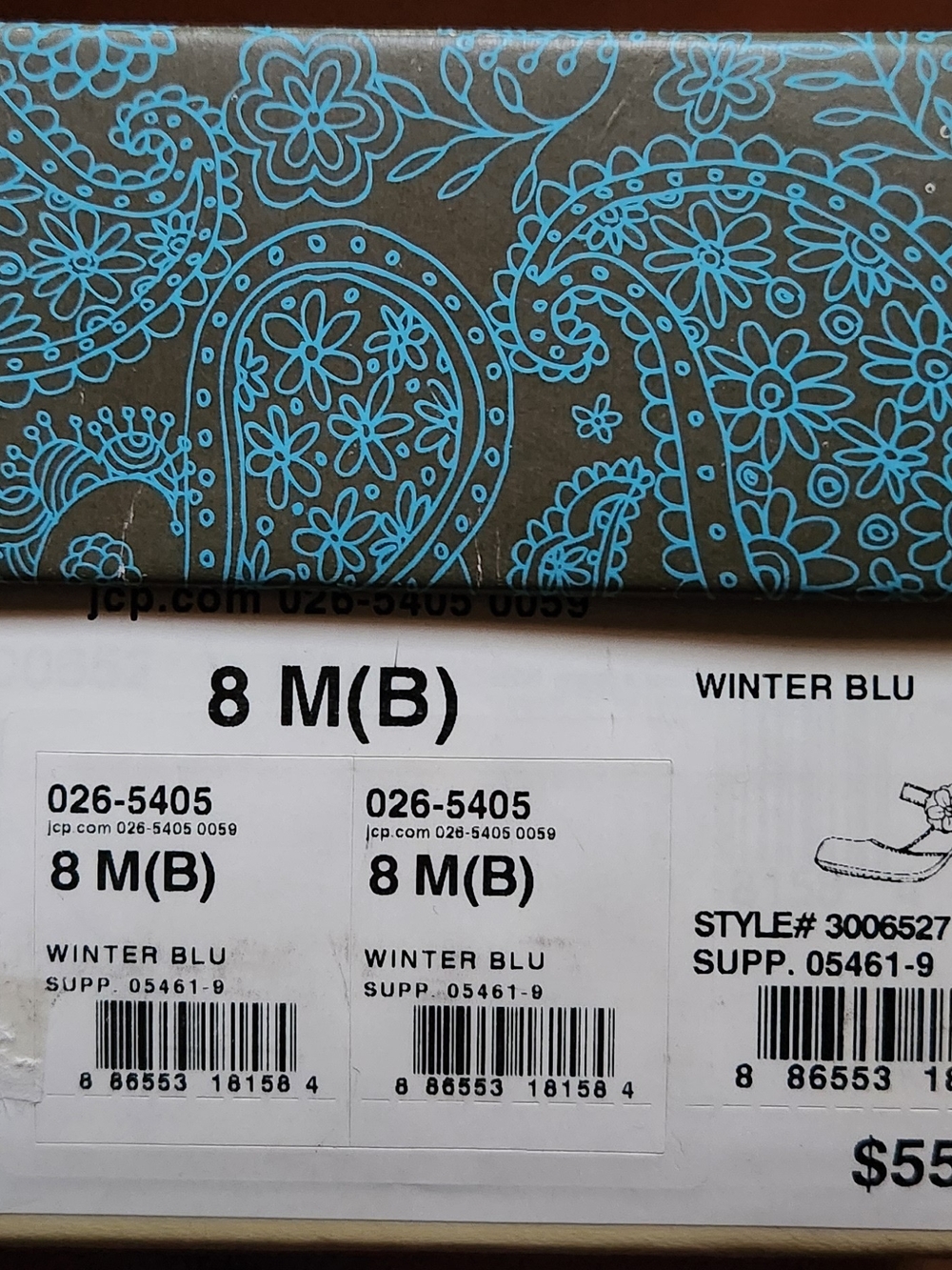 Euro Soft By Sofft Winter Blu 8 M BNWT/ Box